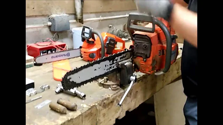 Chainsaw sharpening with Kevin Burchill