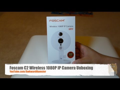 Foscam C2W Wireless 1080P IP Camera Unboxing - YouTube