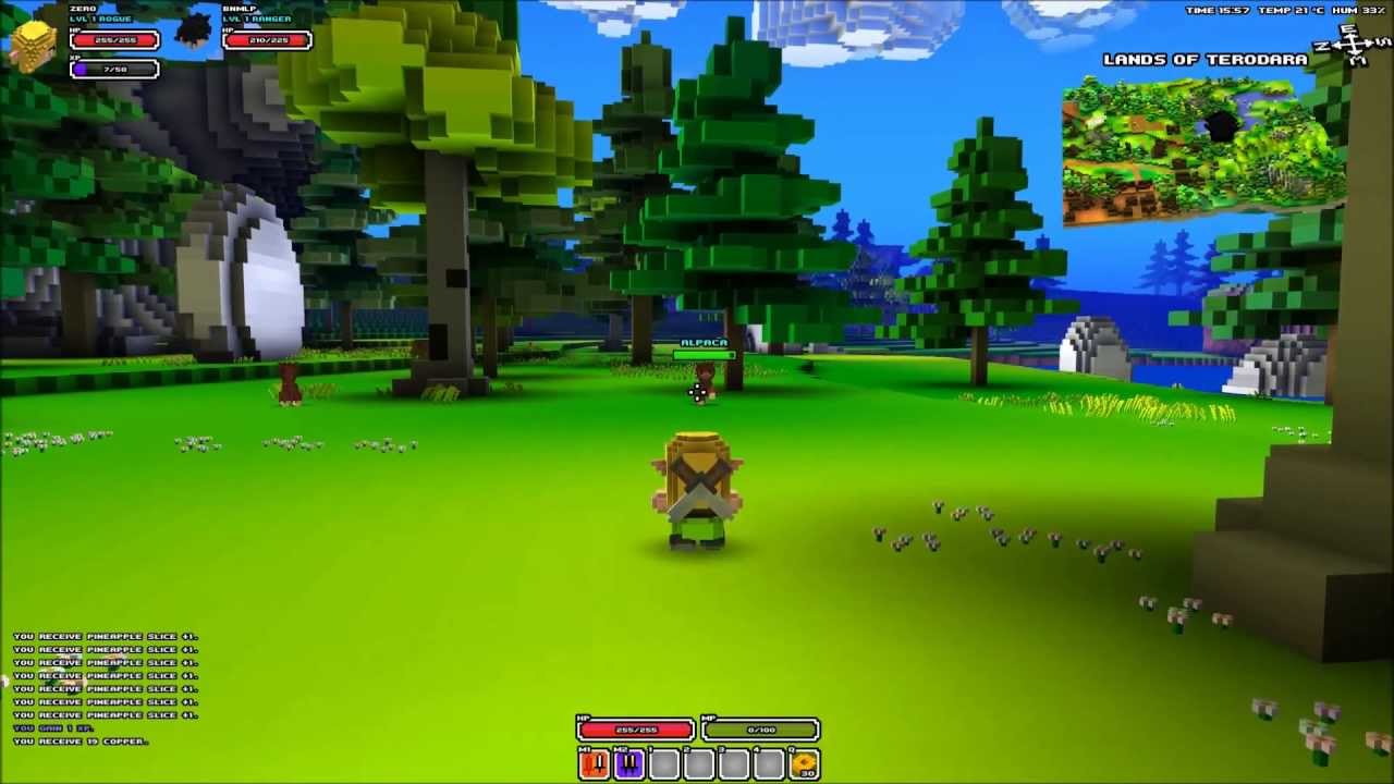 Lets Test Cube World: #001(?) Ein MMO in Minecraft Style .. interessant