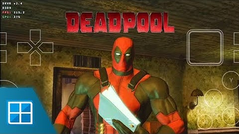 Deadpool Gameplay (HD) Winlator Glibc 7.1.3 (Windows Emulator) Android