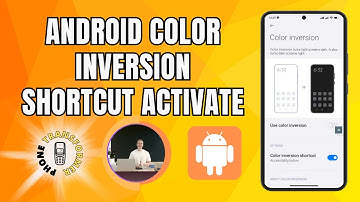 How to Activate the Color Inversion Shortcut on Android
