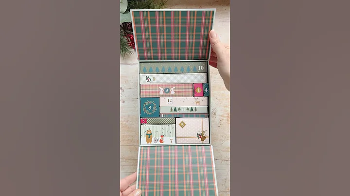 FULL REVEAL of the sold out @ArcherandOlive Advent Box! #stationery #adventcalendar