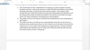 Isl 201 Assignment No 2 2018 (Fall 2017) || By Triple A