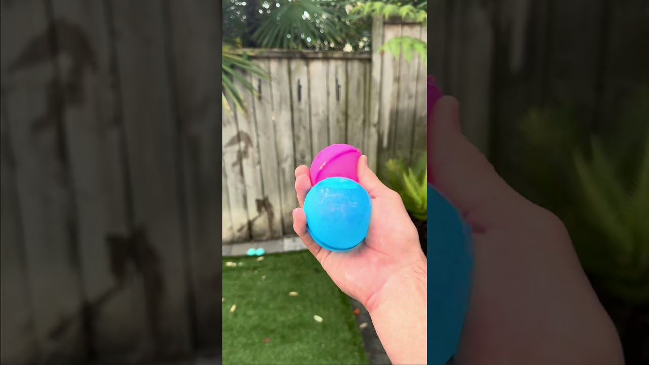 RESUABLE WATER BALLOONS! 