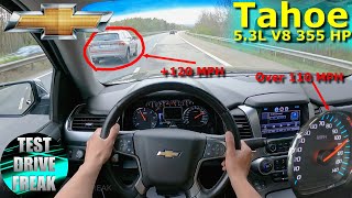 2015 Chevrolet Tahoe LTZ 5.3L V8 355 HP TOP SPEED AUTOBAHN DRIVE POV
