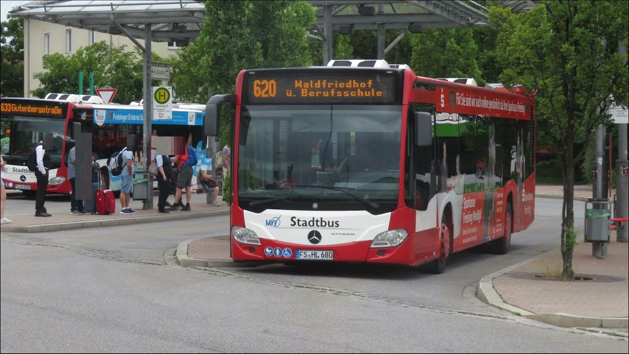 MVV München / Stadtbus Freising - Bus 620 Bahnhof - Waldfriedhof ...