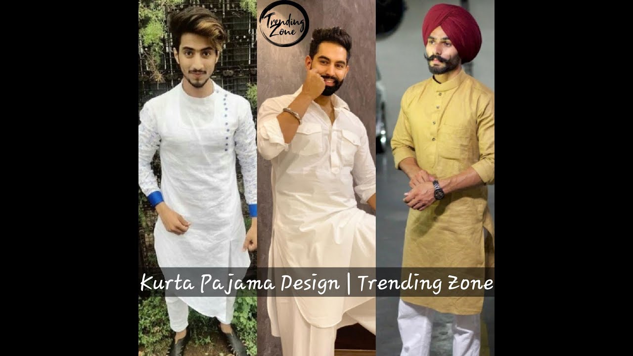 Kurta Pajama Latest Design For Men  2019 | TRENDING ZONE