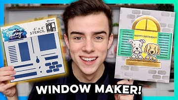 How To Use The Window Maker Stencil!