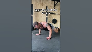 Spider-Man Push-Ups 🕷️ #shorts #gym #fitness #workout