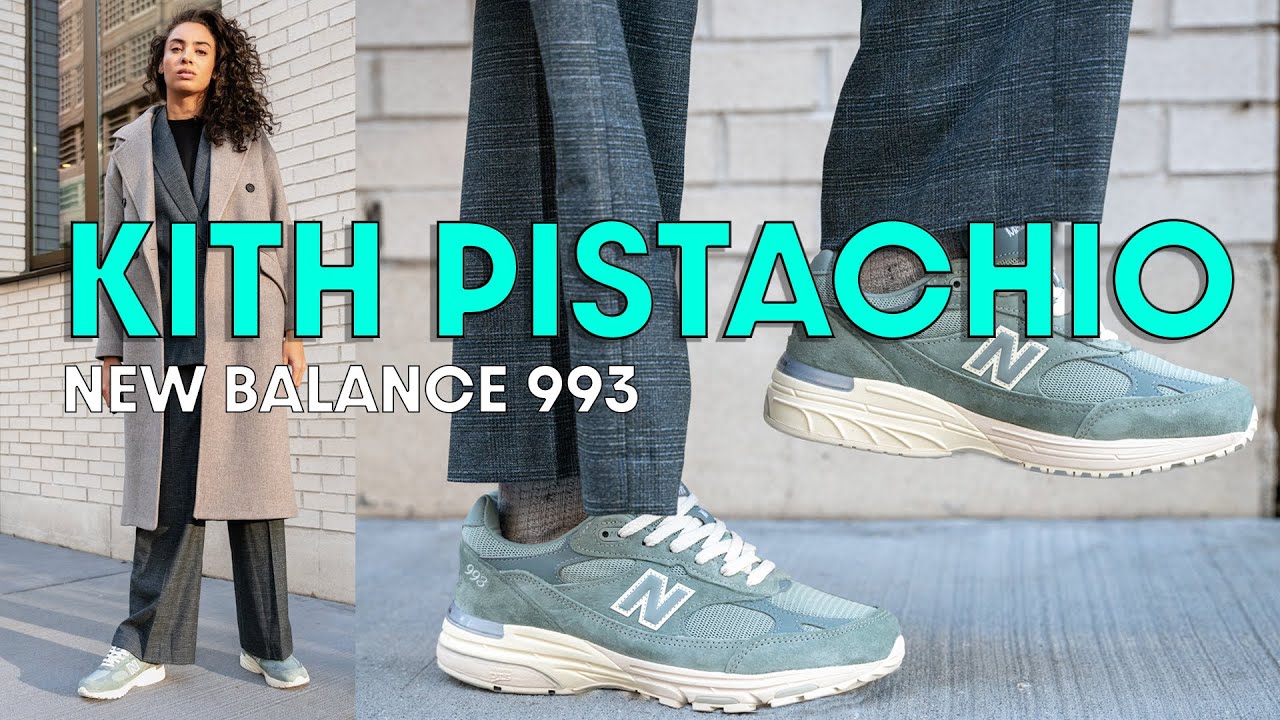 AN EXCLUSIVE SLEEPER PICK? KITH Pistachio New Balance 993 On Foot Review  and How to Style