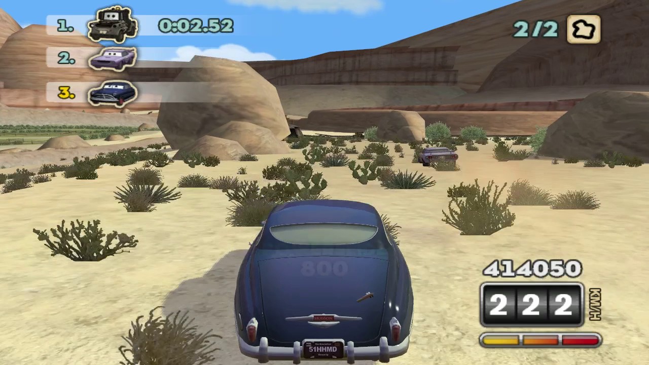 Cars: Mater-National: Hi-Octane mod: Doc's almost failed training.