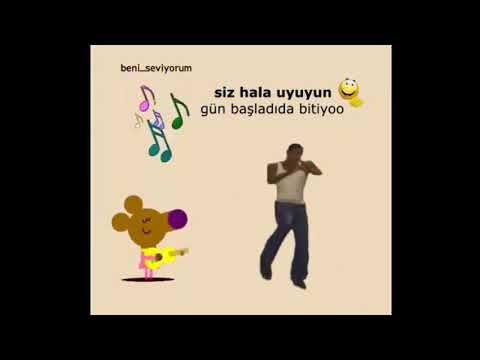 Siz hala uyuyun gün başladıda bittiyo