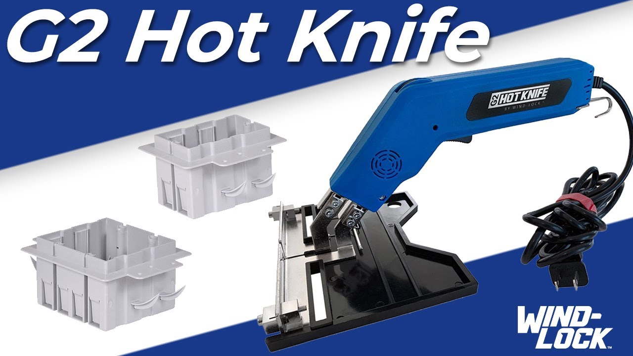 Windlock® G2 Hot Knife Tutorial ICF INEXO Box How To YouTube