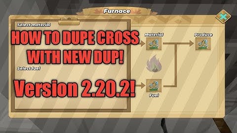 How to Dup Cross With New Dup! 100% works! | Skyblock BlockManGo Adventures