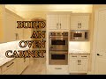 How to Build an Oven Cabinet for your DIY Kitchen Remodel