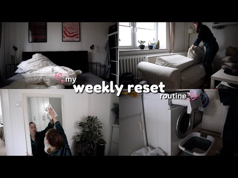 a weekly reset day vlog 🧺 Let's Clean & Catch Up | charly maria