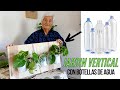 JARDÍN VERTICAL 😱🌿 (DIY Reciclando botellas) ¡¡¡MUY FACIL!!! Plantas Naturales Dentro De Casa🌱