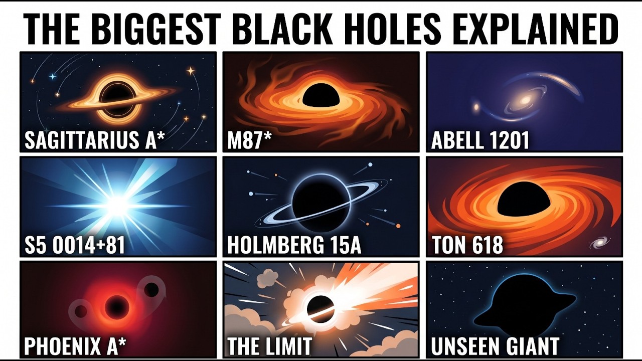 The Biggest Black Holes Explained in 8 Minutes