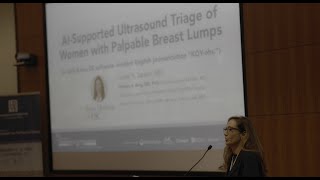 Dr. Linda Larsens Presentation: AI-Supported Ultrasound Triage - Womens with Palpable Breast Lumps