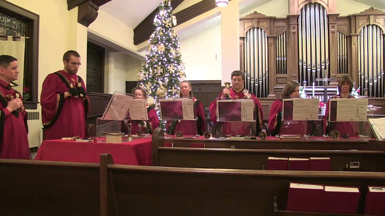 Joying Hands Bells Christmas s song at Saint Mark lutheran church China