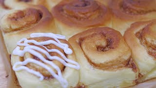 CINNAMON ROLL I Soft & Fluffy I Easy Homemade Cinnamon Recipe Iふわふわ〜シナモンロールの作り方 screenshot 5