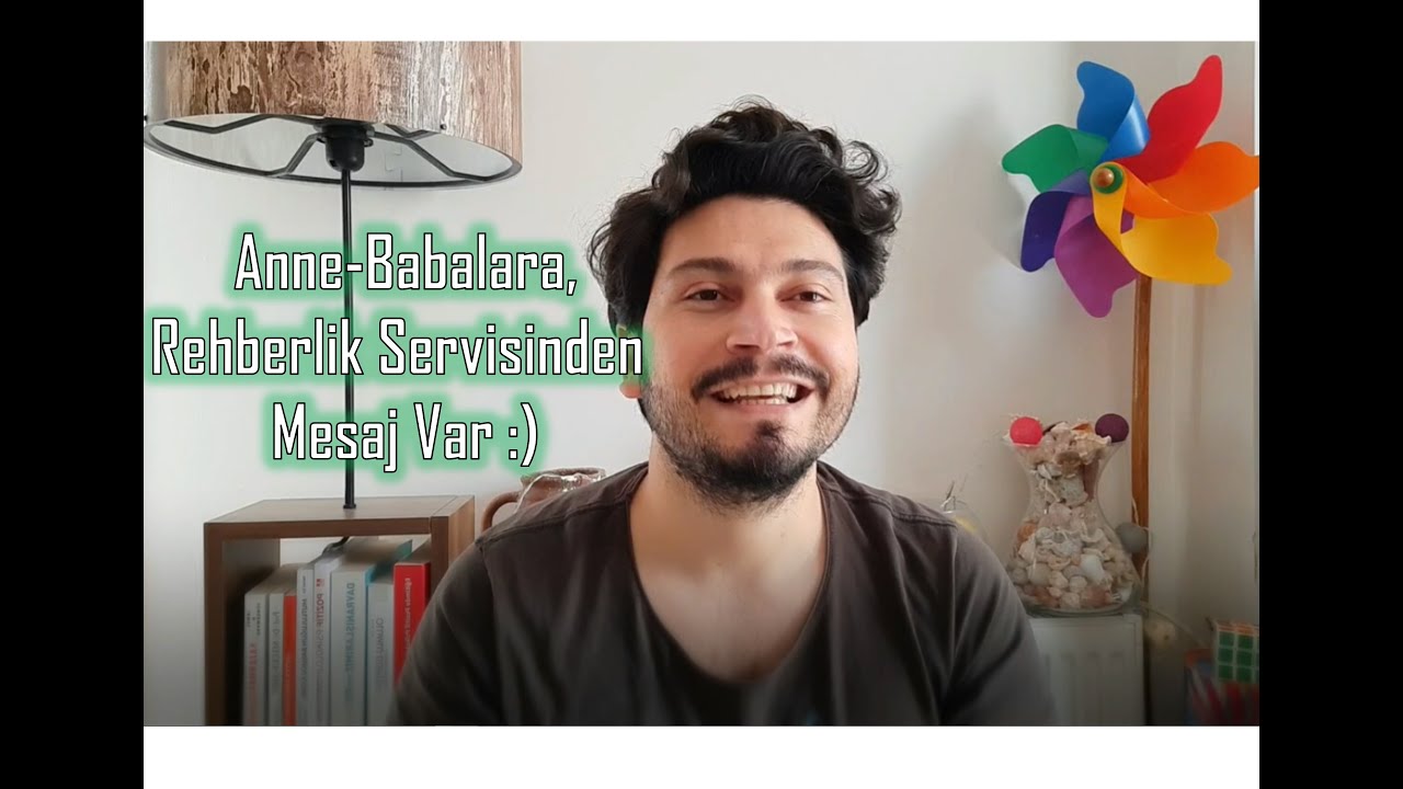 Anne babalara, Rehberlik Servisinden Mesaj Var :)