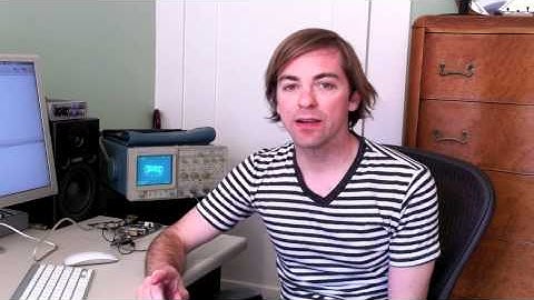 Simulating a Laser Projector Using a Tektronix Oscilloscope - by Joey Hagedorn