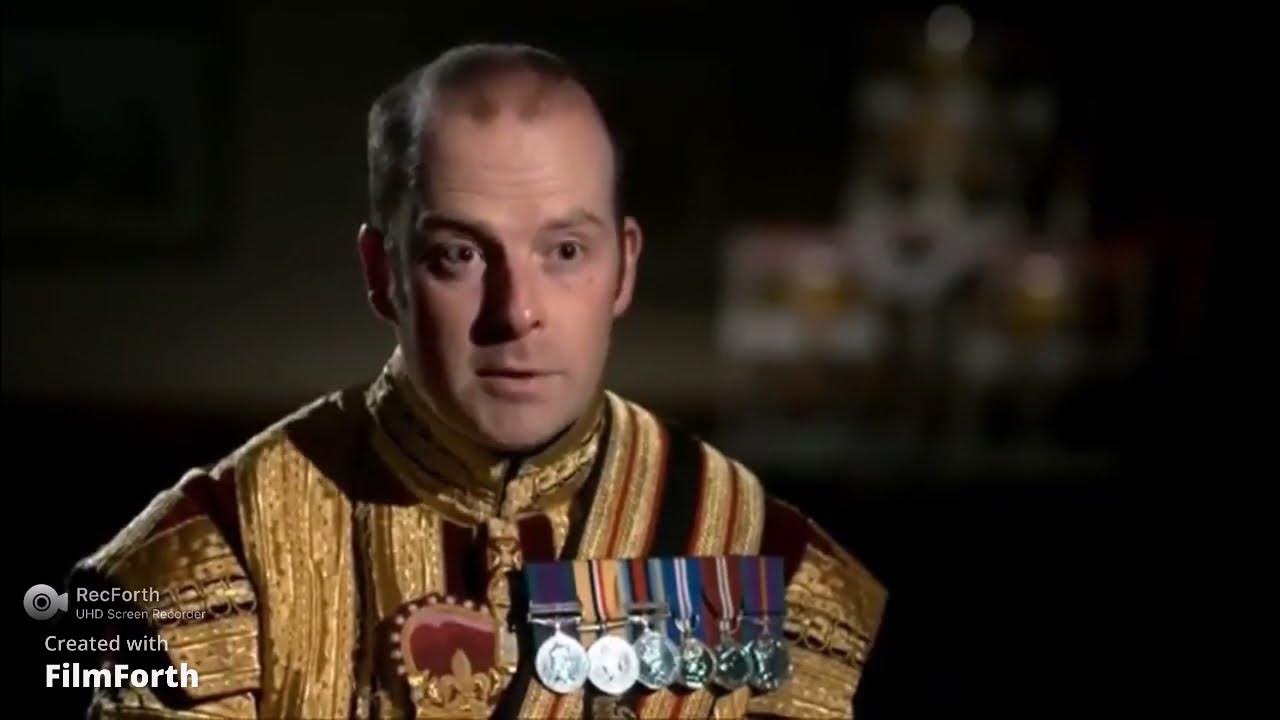 Trooping The Colour 2016 Senior Drum Major Scott Fitzgerald of the