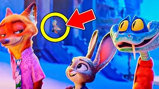 18 Details And Easter Eggs You Missed In Zootopia 2
