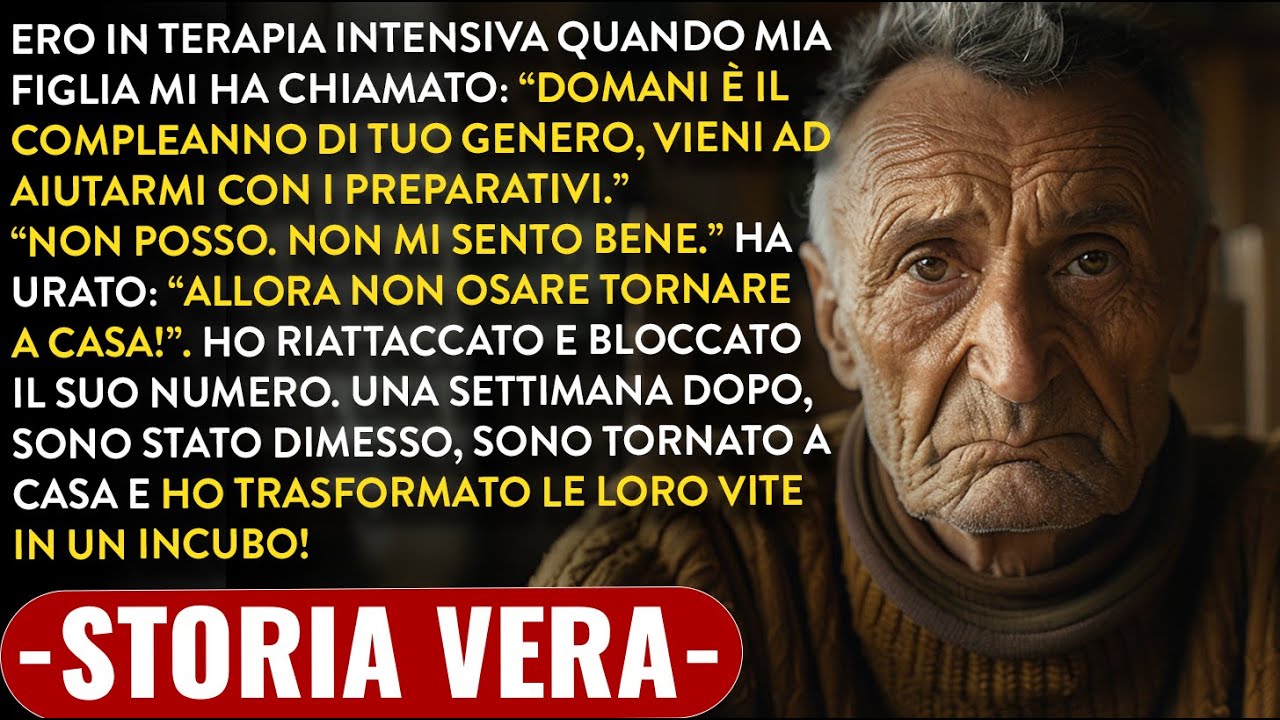 Non Tornare A Casa! Mia Figlia Urlò Mentre Ero In Terapia Intensiva. Una Settimana Dopo..Storia Vera