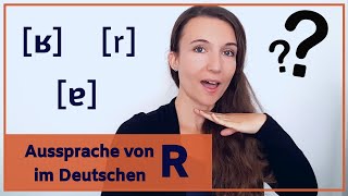 #5 Lektion 5, der Laut R (r) - Deutsche Aussprache verbessern - akzentfrei Deutsch sprechen