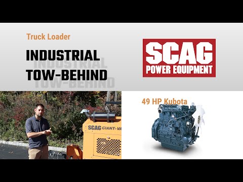 Scag 49 HP Kubota Diesel Industrial Tow Behind