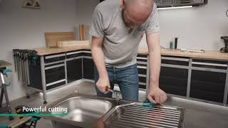 Hole Cutter: For punching clean and precise holes in stainless steel sinks with ease