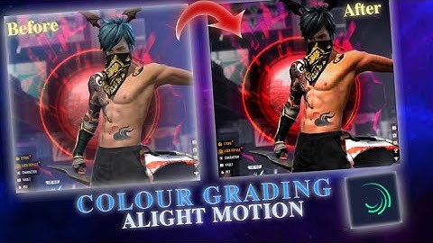 Simple Colour Grading  Tutorial || Colour Grading || Alight Motion Easy Tutorial ||By AskGaming23🔥💖