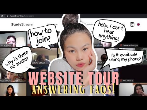 Video Answering FAQs about Study Stream Live Website Tour... - youtube