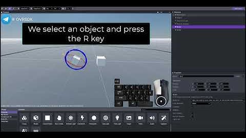 OVR SDK WEB BUILDER beginners - Object Moves