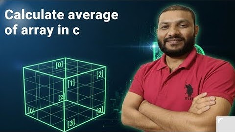 Calculate Sum and Average of N Numbers using Arrays: C Program #array #cprogramming #clanguge