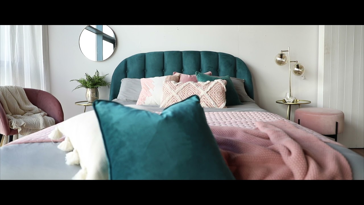 Calypso Velvet Bedroom Collection | EZ Living Interiors