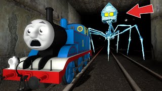 Building a Thomas Train Chased By Diamond House Head Trevor Henderson in Garry's Mod