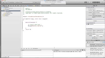 How to Compile and Run First Program in Objective-C.mp4