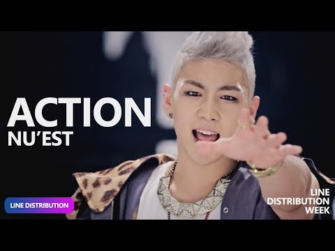 [LDW] NU'EST - Action (Line Distribution) | TheSeverus