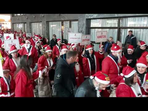 Santa Run στο κέντρο της Λάρισας 2