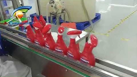 CX-GFT  Automatic spray trigger bottle filling capping labeling machine