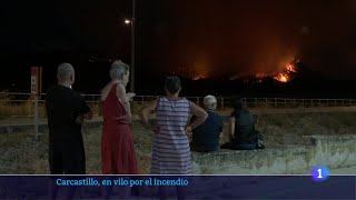 REPORTAJE | Carcastillo, un pueblo en vilo por el incendio