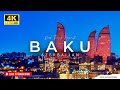 4k baku azerbaijan city tour  worlds next dubai  udrone  timelapse dook travels