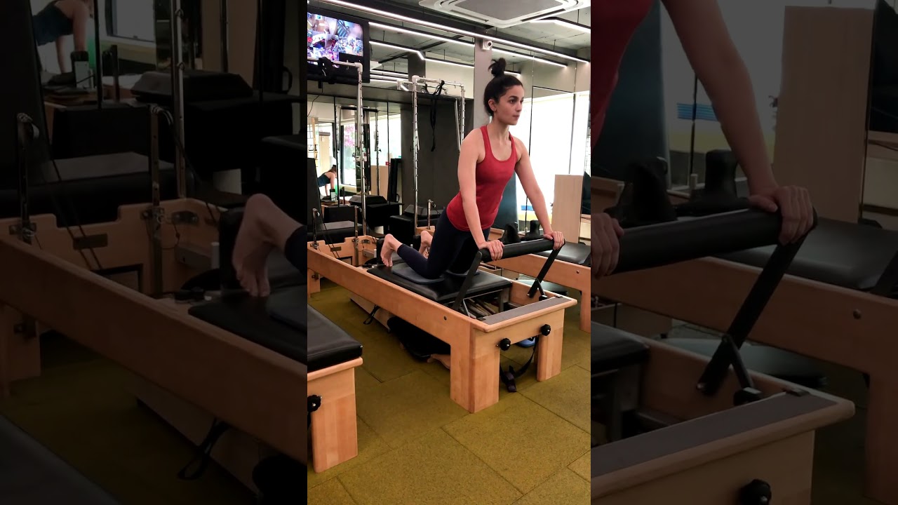 Alia bhatt doing pilates at Yasmin karachiwala's Body Image