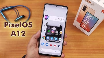 PixelOS On Redmi Note 10 Pro! The Stock Android 12 Experience 😍👌