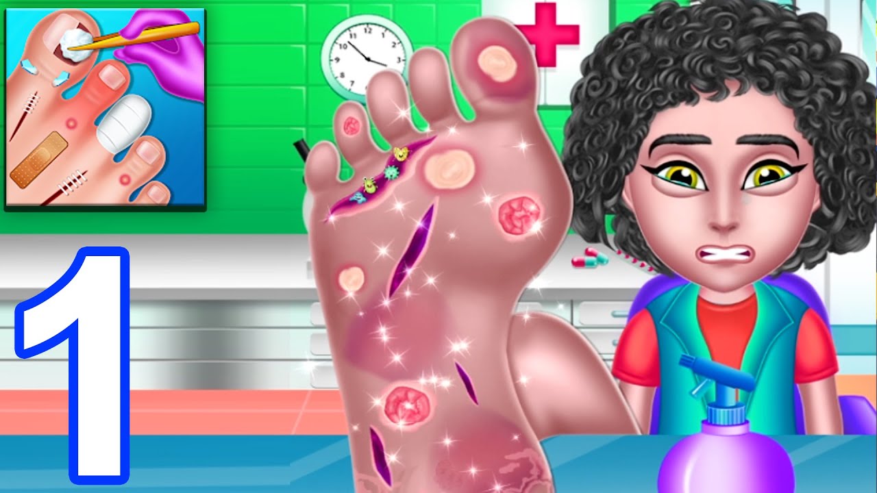Nail & Foot Surgeon Hospital - Nail Surgery Game - Gameplay Walkthrough Part 1 (iOS, Android)
