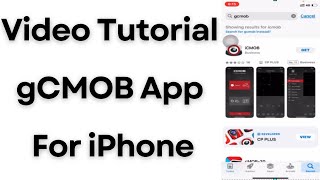 How to Configure gCMOB App for iPhone & Monitor? screenshot 5