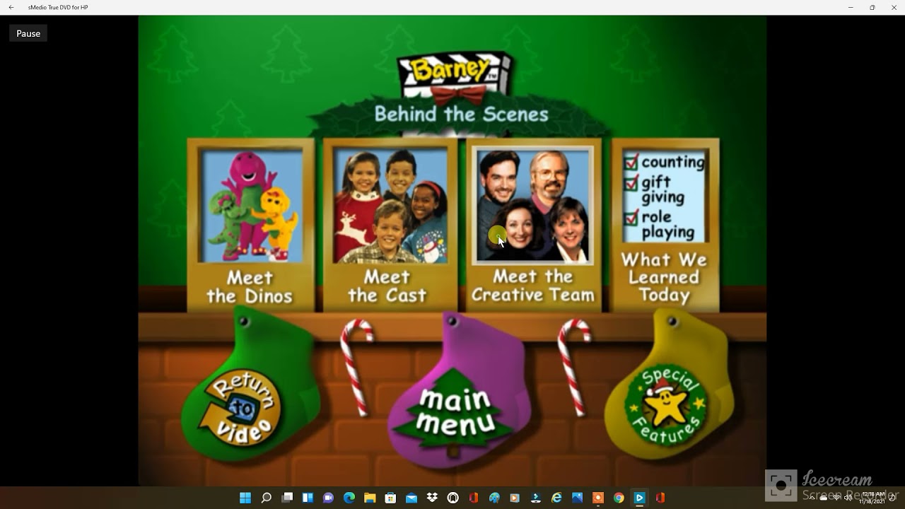 Barney Behind The Scenes - YouTube